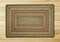 Earth Rugs RC-51 Fir Tonal Rectangle Braided Rug 2 Feet x 8 Feet